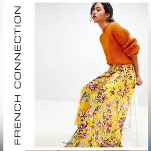French Connection Floral Maxi Skirt size 2